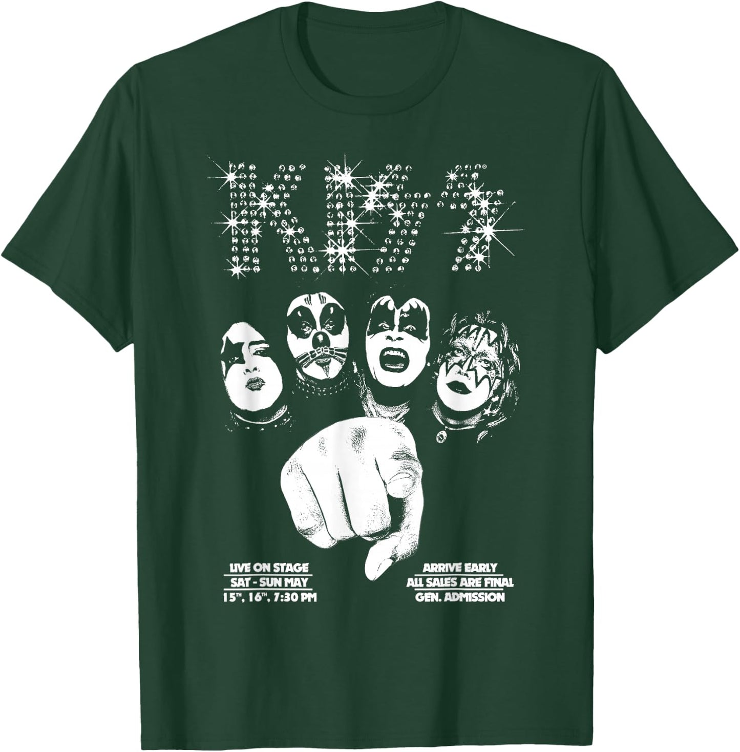 KISS - We Want You T-Shirt - T-Shirt | Forest