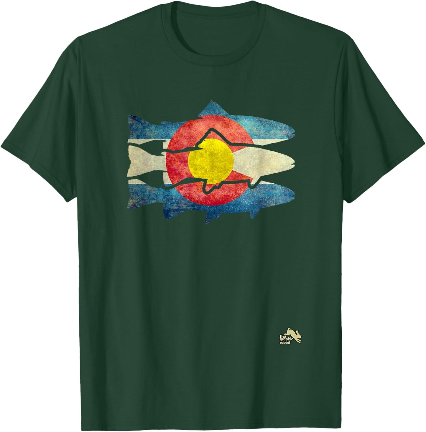 Fly Fishing Trout T-Shirt - T-Shirt | Forest