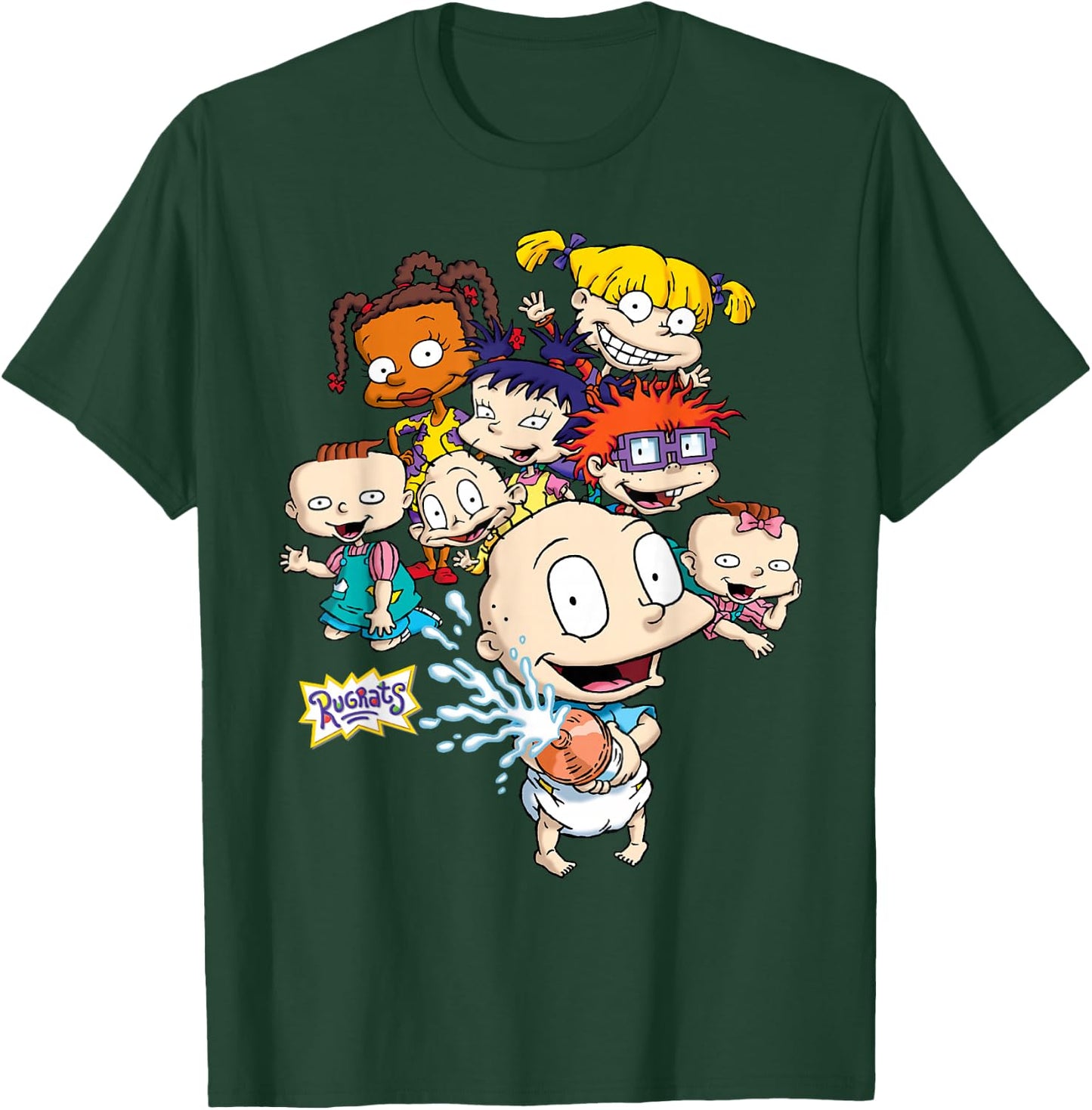 Rugrats Tommy Squirting Milk T-Shirt - T-Shirt | Forest