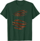 Torn Ripped Werewolf Halloween Costume with Beast Claw Marks T-Shirt - T-Shirt | Forest