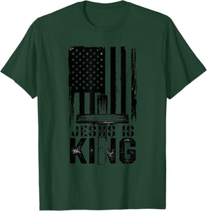 Christian Jesus is King T-Shirt - T-Shirt | Forest