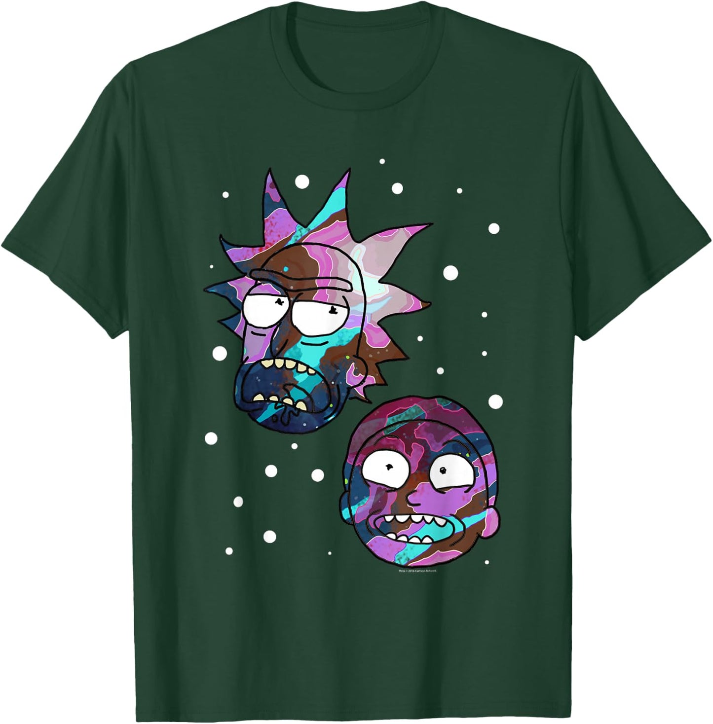 Rick and Morty Space Heads T-Shirt - T-Shirt | Forest