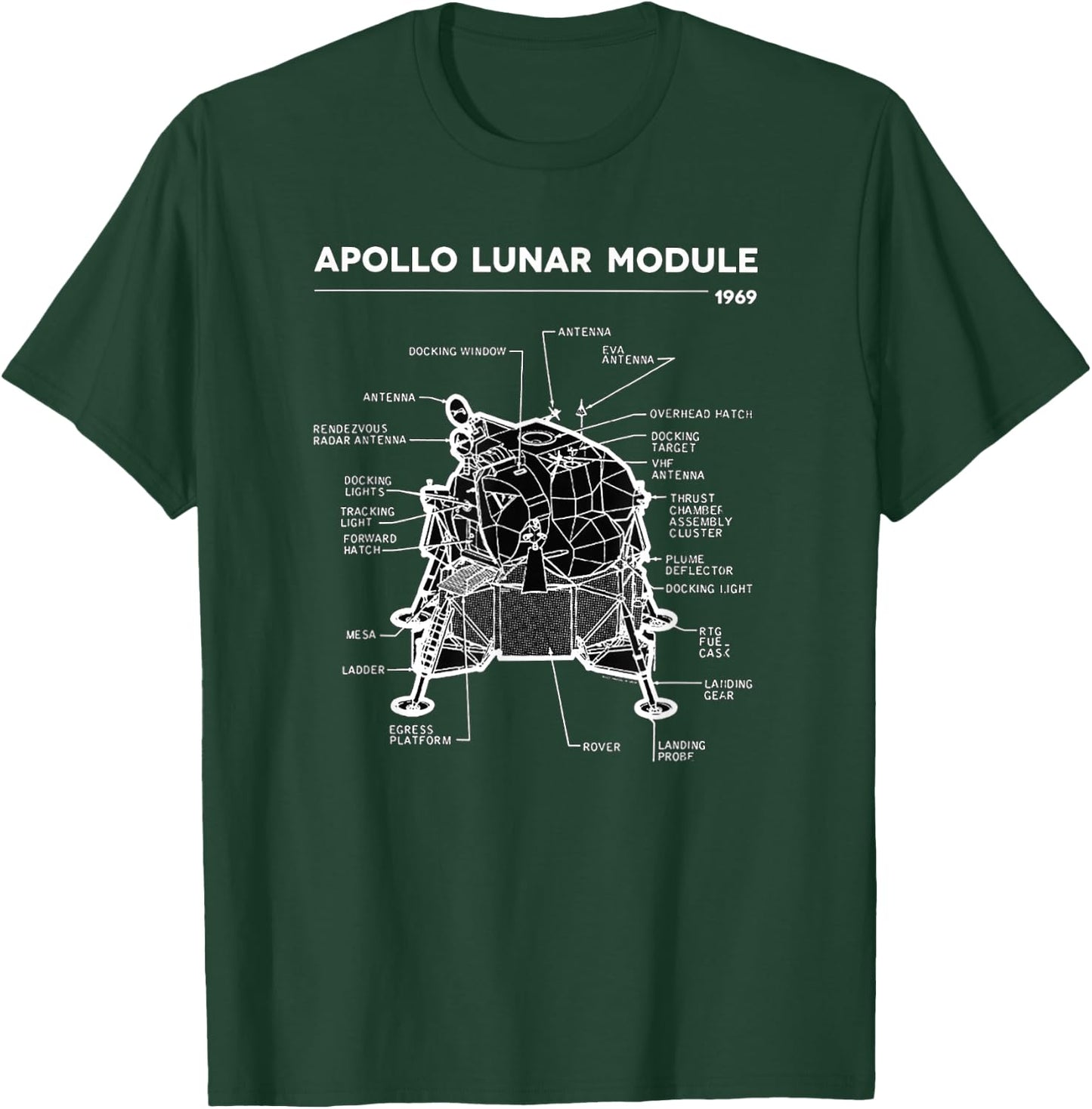 Moon Landing Ferry First Moon Landing 1969 T-Shirt - T-Shirt | Forest