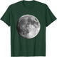 Full Moon Luna Astronomy Space Galaxy Stars T-Shirt - T-Shirt | Forest