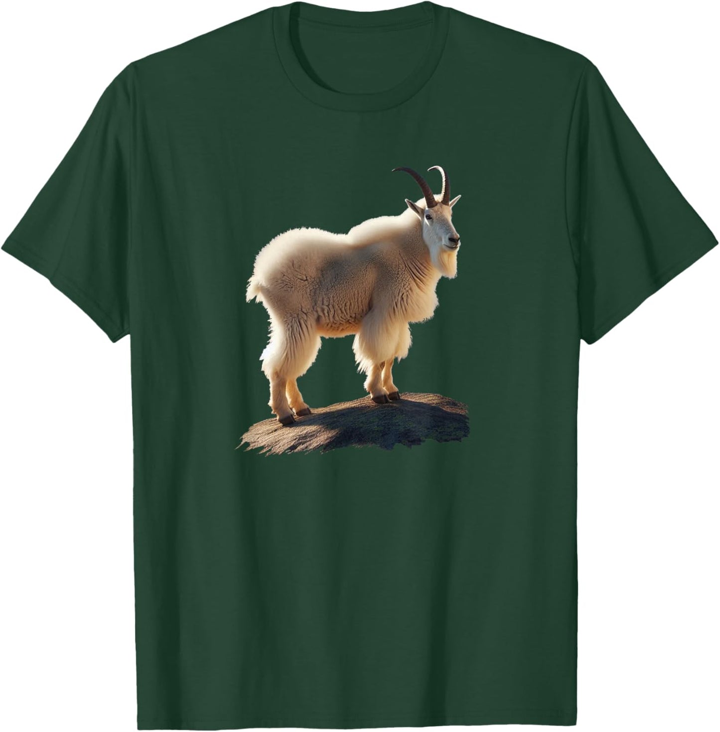 Mountain Goat. T-Shirt - T-Shirt | Forest