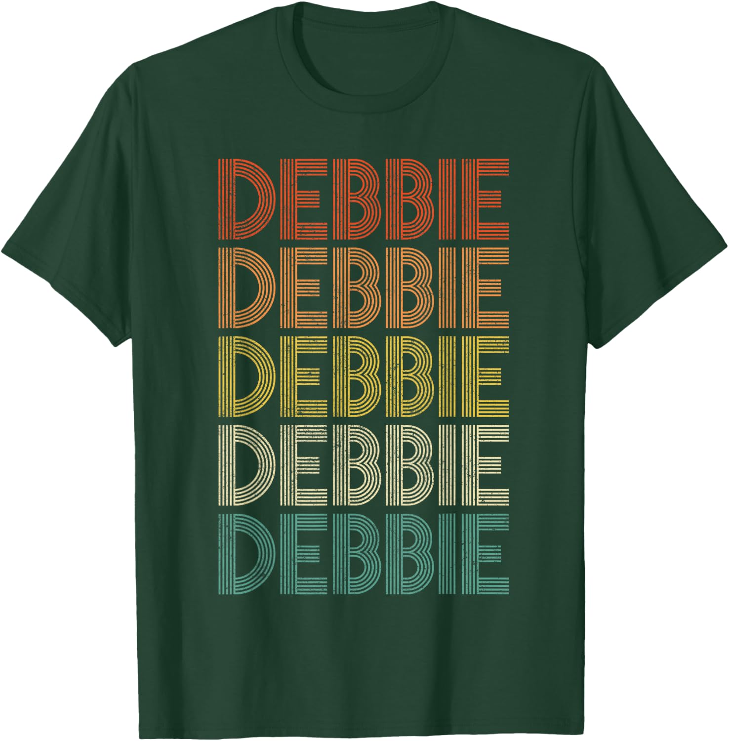 Debbie Vintage Retro T-Shirt - T-Shirt | Forest