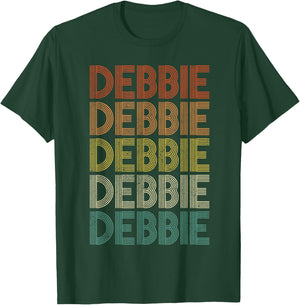 Debbie Vintage Retro T-Shirt - T-Shirt | Forest