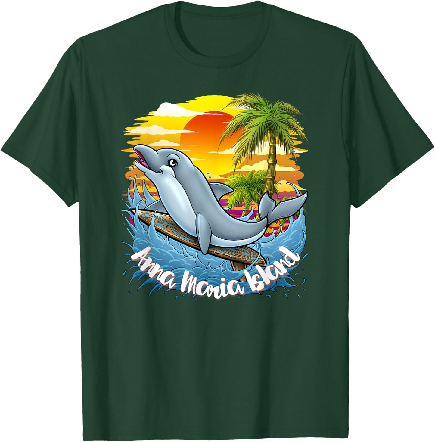 Anna Maria Island Beach Shirt Spring Break Florida T-Shirt - T-Shirt | Forest