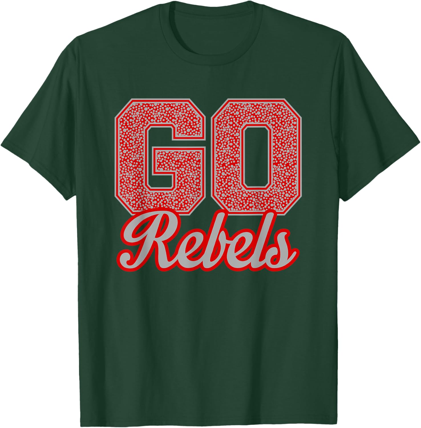 Highland Rebels GO! School Pride T-Shirt - T-Shirt | Forest