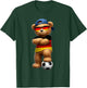 German Flag Teddy Player Sports Outfit for Germany T-Shirt - T-Shirt | Forest