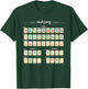 Traditional Chinese Mahjong Tiles T Shirt T-Shirt - T-Shirt | Forest