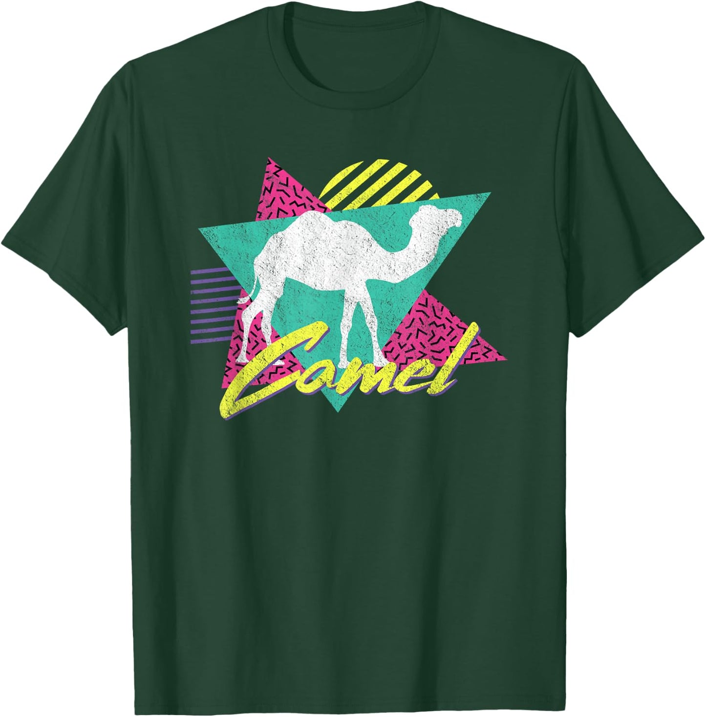 Vintage Retro 80s Or 90s Cool Camel T-Shirt - T-Shirt | Forest