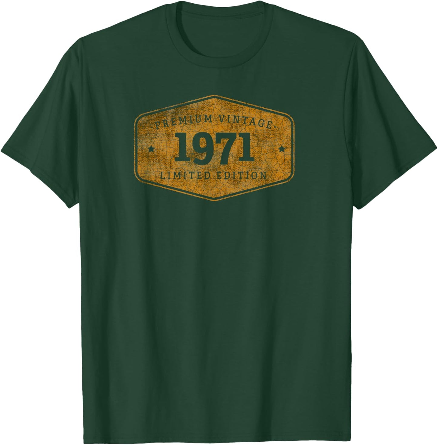 Born 1971 Vintage Limited Ed Birthday Gift T-Shirt - T-Shirt | Forest
