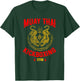 Tiger Muay Thai Kickboxing Gym MMA Training Gift T-Shirt - T-Shirt | Forest