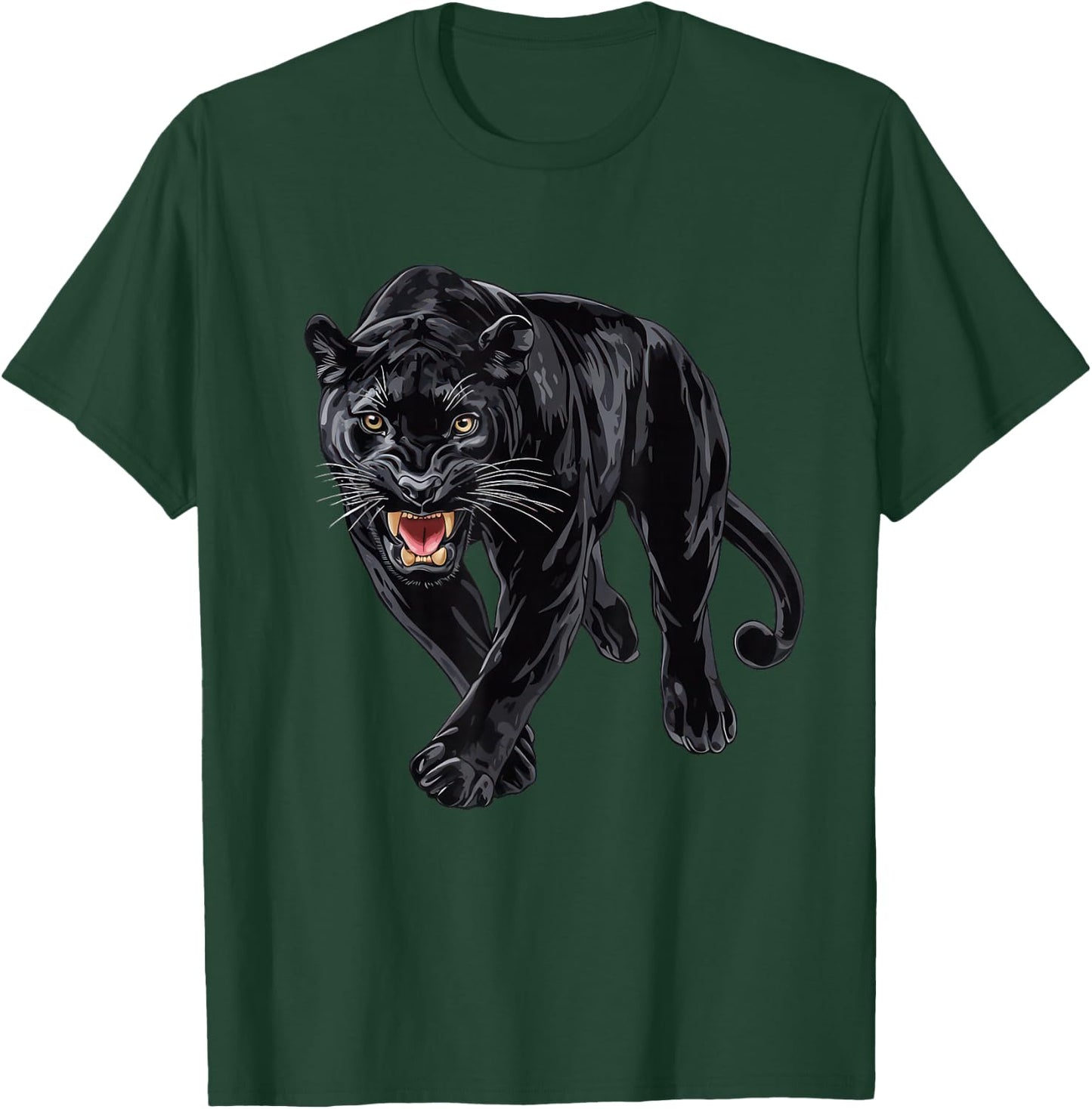 Panther Graphic T-Shirt - T-Shirt | Forest