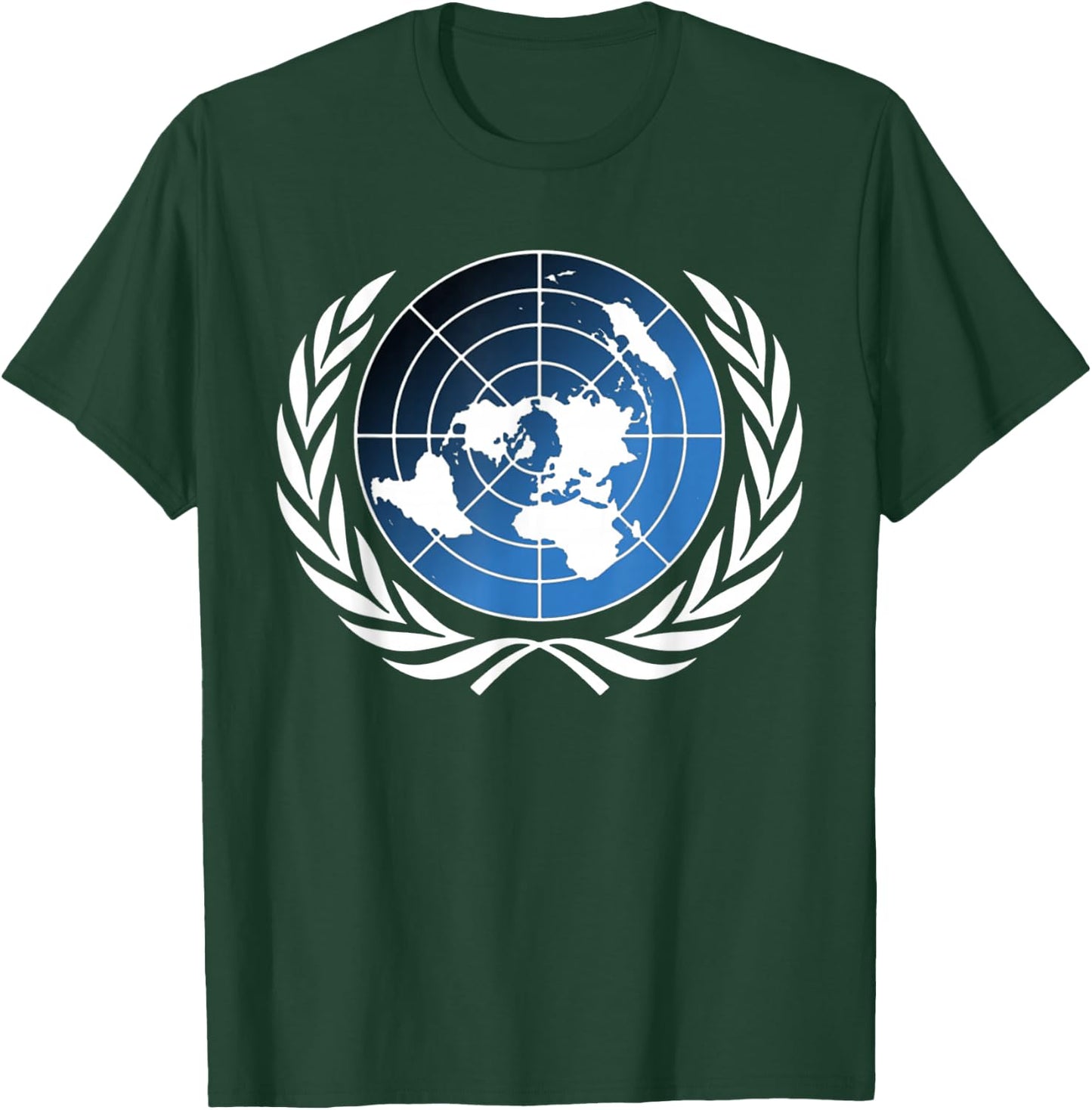 UN United Nations T-Shirt - T-Shirt | Forest