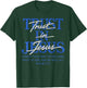 Trust in Jesus Psalm 37:5 Bible Verse Scripture T-Shirt - T-Shirt | Forest