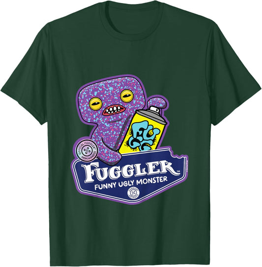 Fuggler Funny Ugly Monsters Squidge Kids T-Shirt - T-Shirt | Forest
