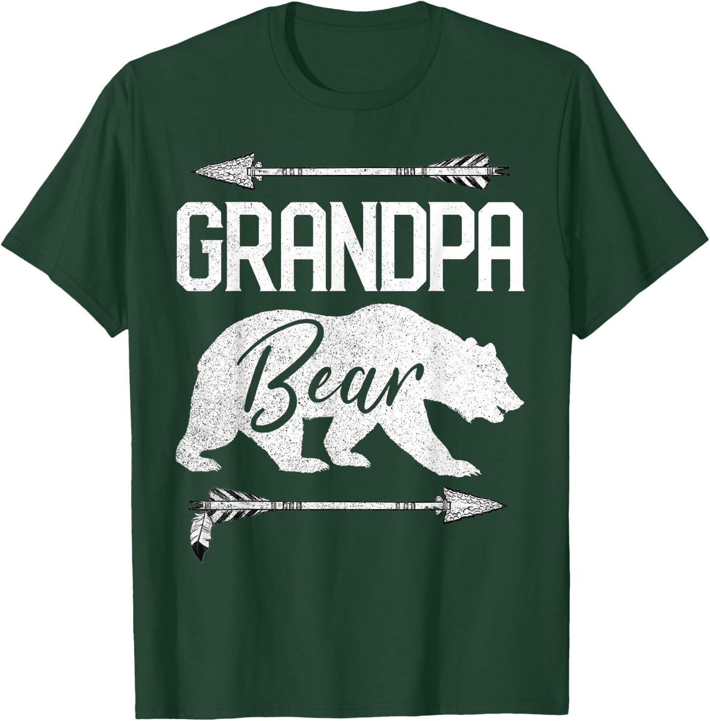 Grandpa Bear Funny Father's Day Gift Papa Best Men Dad Joke T-Shirt - T-Shirt | Forest