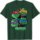 Teenage Mutant Ninja Turtles Large Character Faces T-Shirt - T-Shirt | Forest