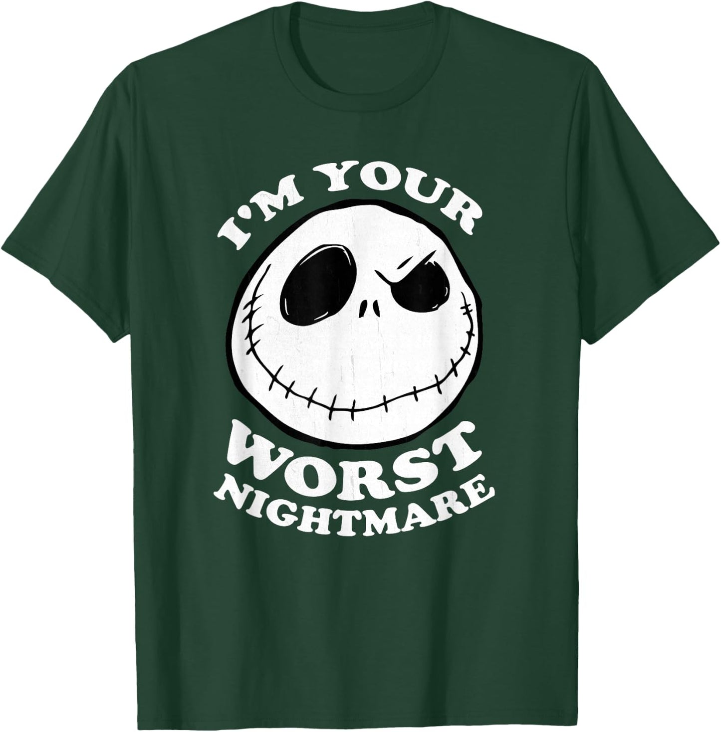The Nightmare Before Christmas - Jack Worst Nightmare T-Shirt - T-Shirt | Forest
