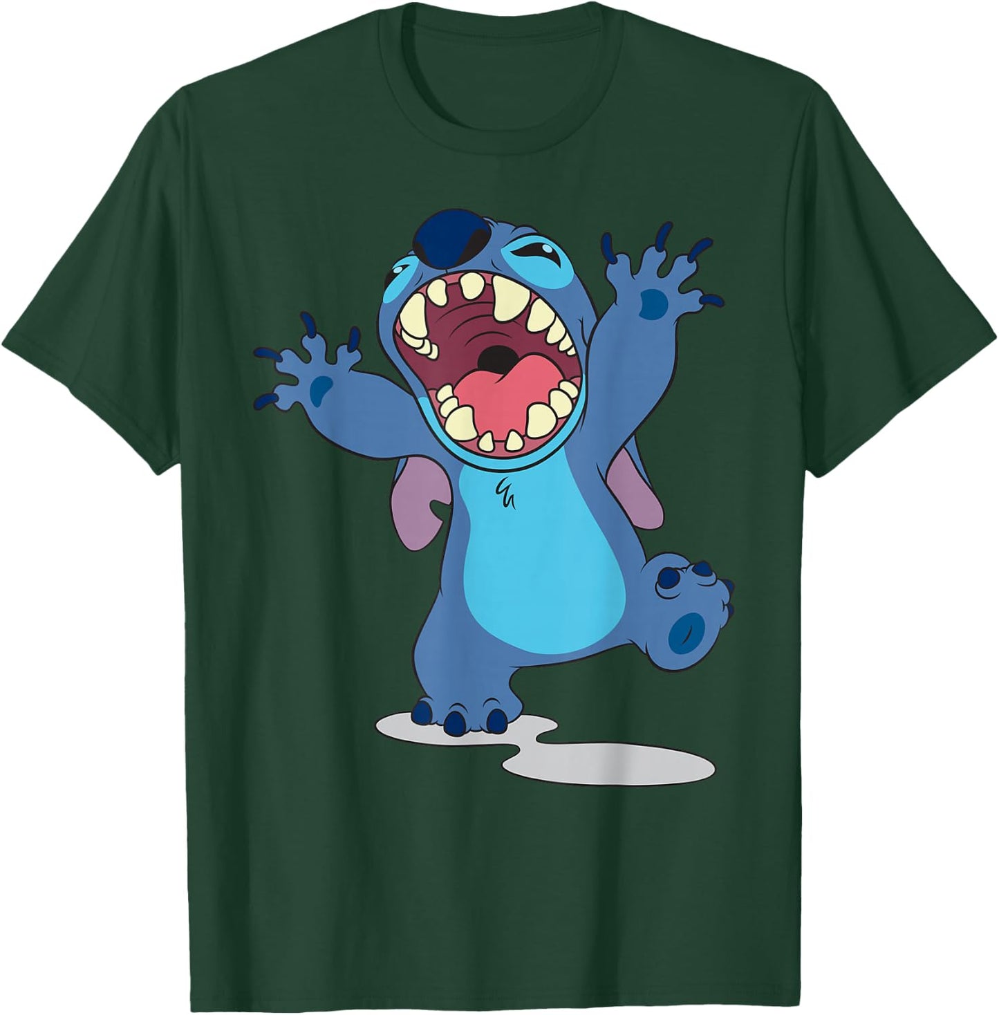 Lilo & Stitch - Growl T-Shirt - T-Shirt | Forest