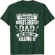 The World's Greatest Dad , Father's Day Gift T-Shirt - T-Shirt | Forest