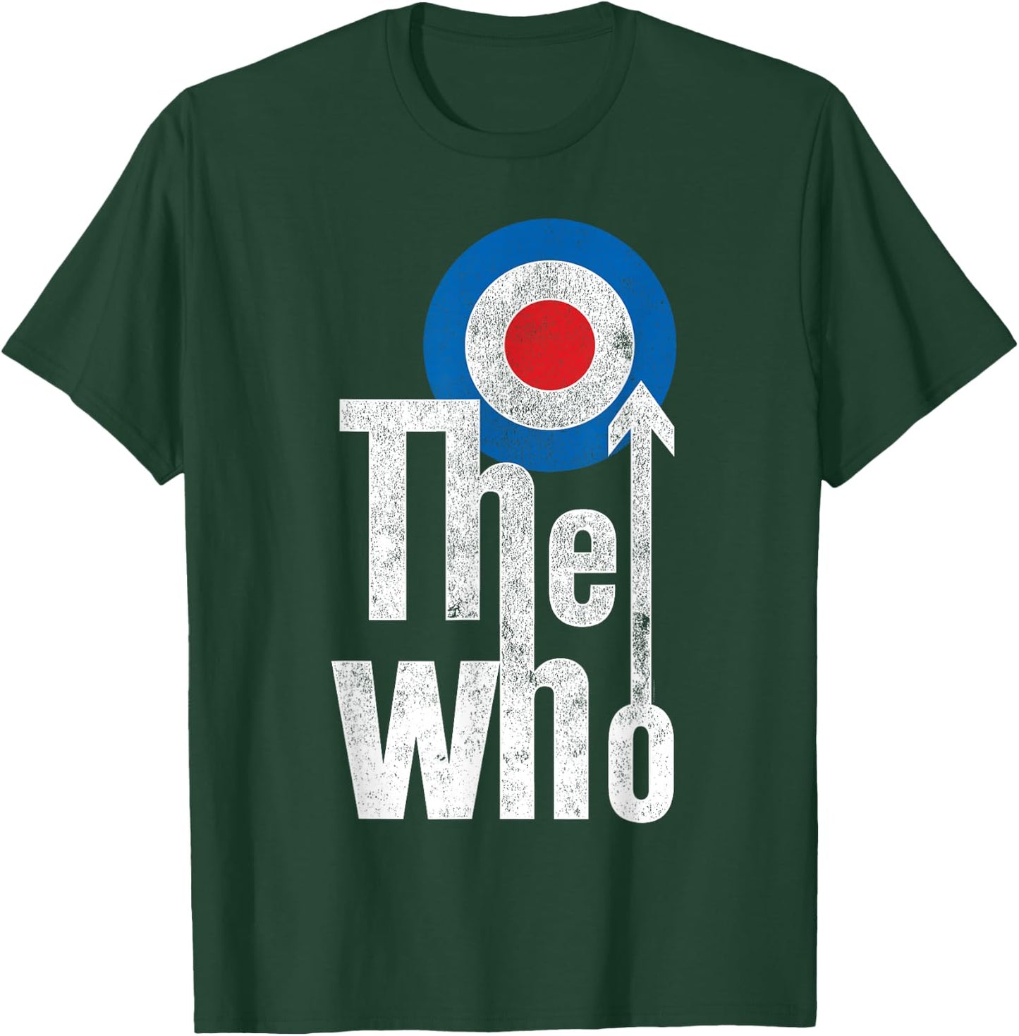 The Who Official Target Logo Arrow T-Shirt - T-Shirt | Forest