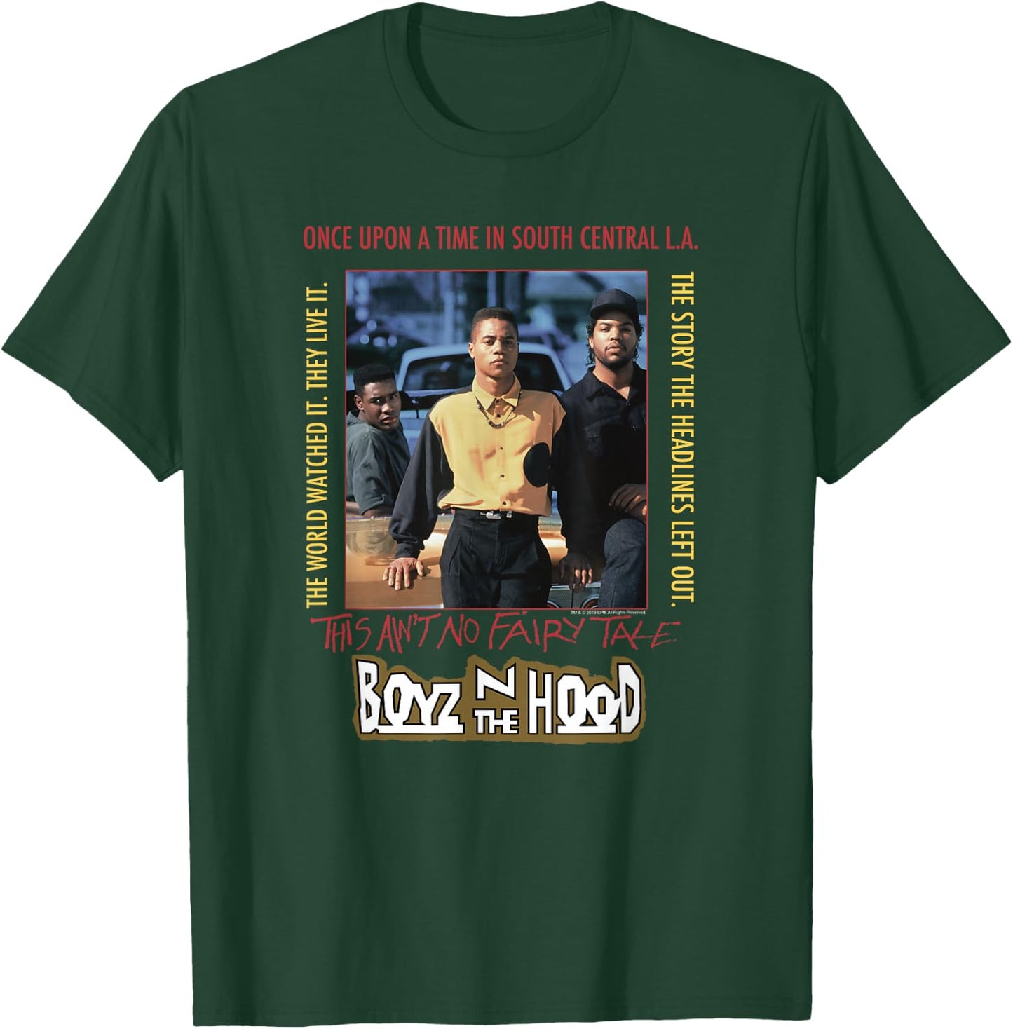 Boyz n The Hood Vintage Poster T-Shirt - T-Shirt | Forest