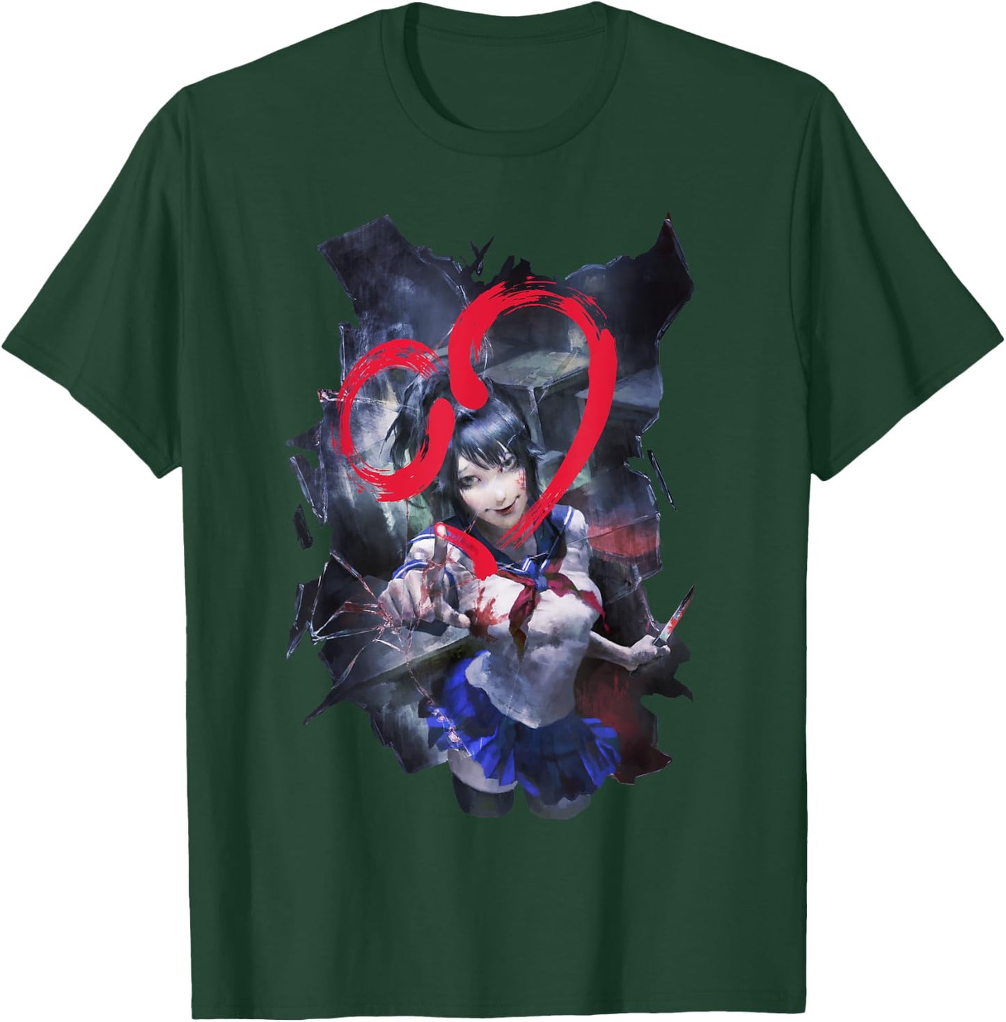 Yandere Simulator Lovesick Shirt T-Shirt - T-Shirt | Forest