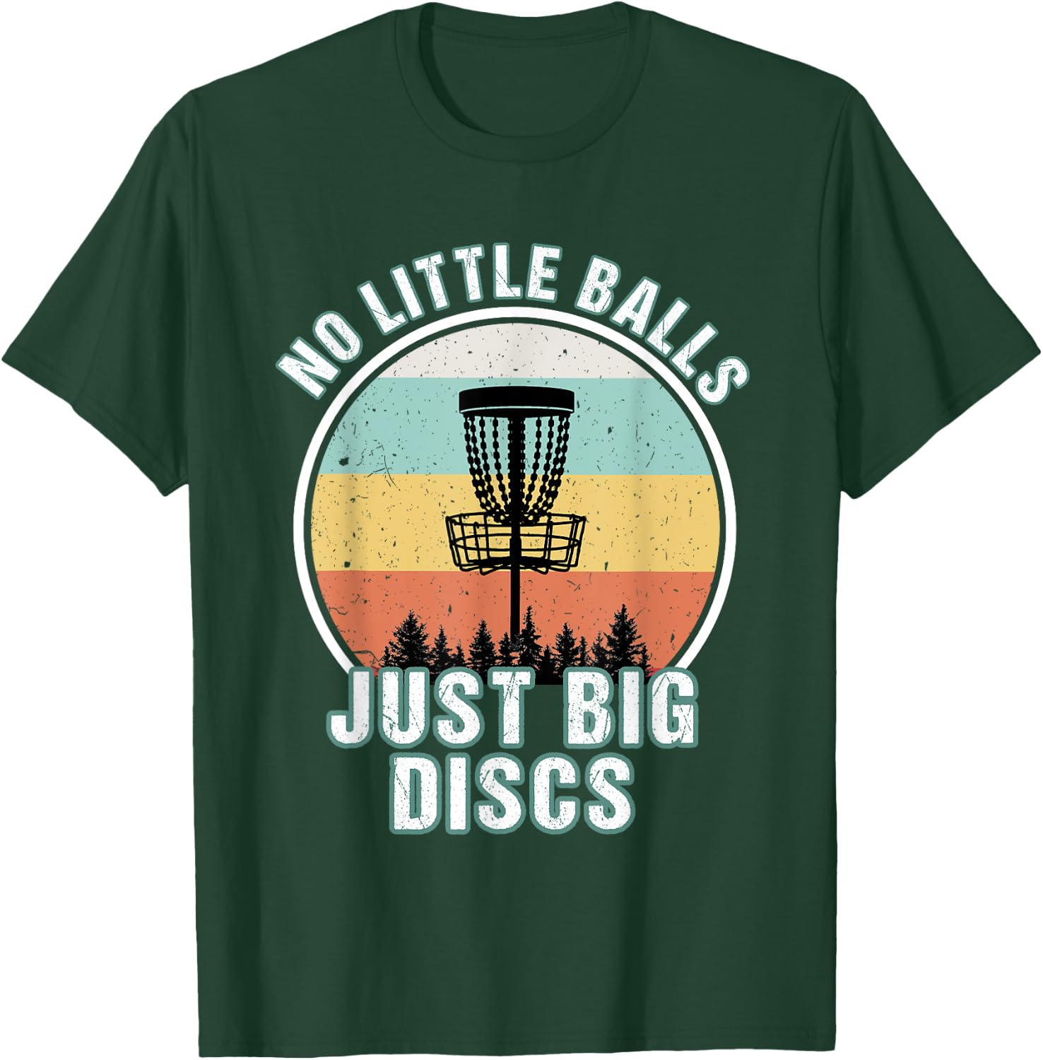 Funny Disc Golf Shirt | Disc Golf T-Shirt - T-Shirt | Forest