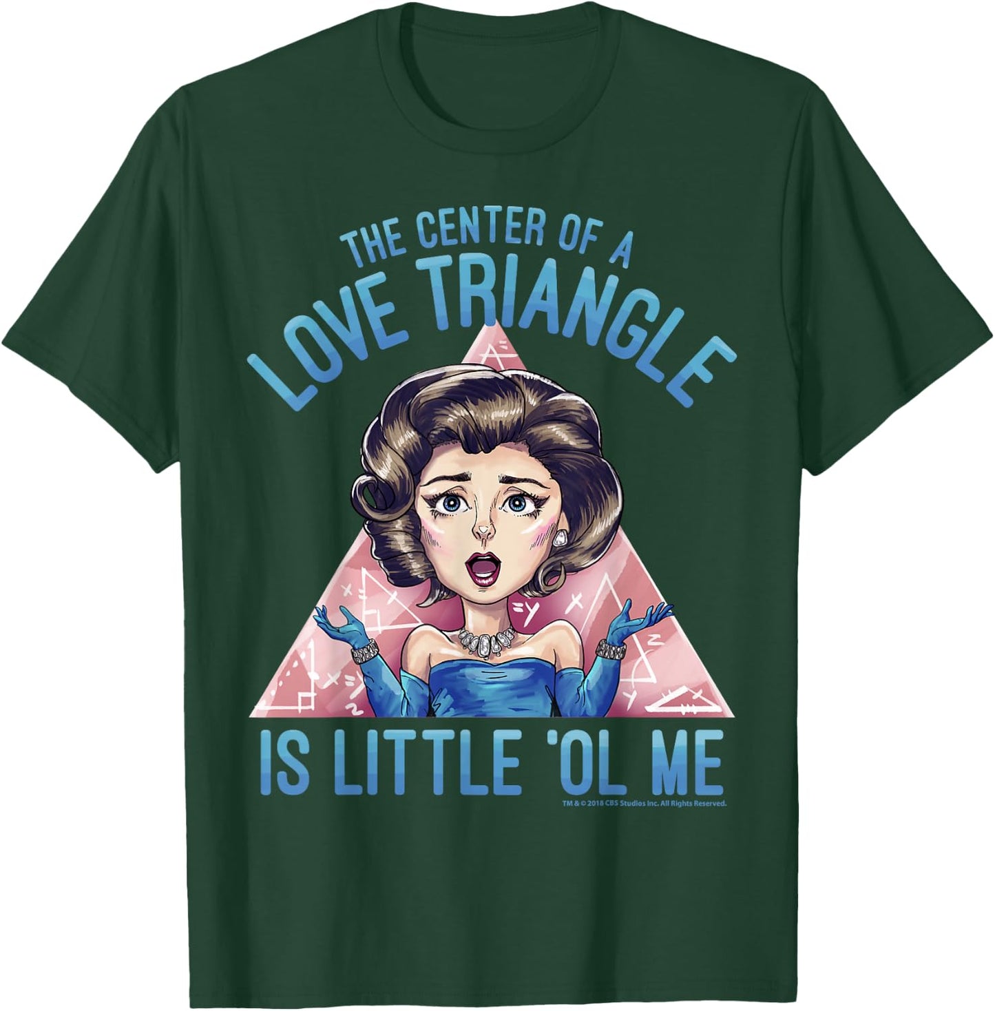 Crazy Ex-Girlfriend Center Of Love Triangle T-Shirt - T-Shirt | Forest