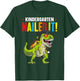 Kids T Rex Kindergarten Nailed It Graduation Class Of 2025 T-Shirt - T-Shirt | Forest