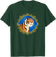 Disney Aladdin Live Action Rajah Tiger Gold Frame T-Shirt - T-Shirt | Forest