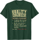 Quality Engineer Funny Definition T-Shirt - T-Shirt | Forest
