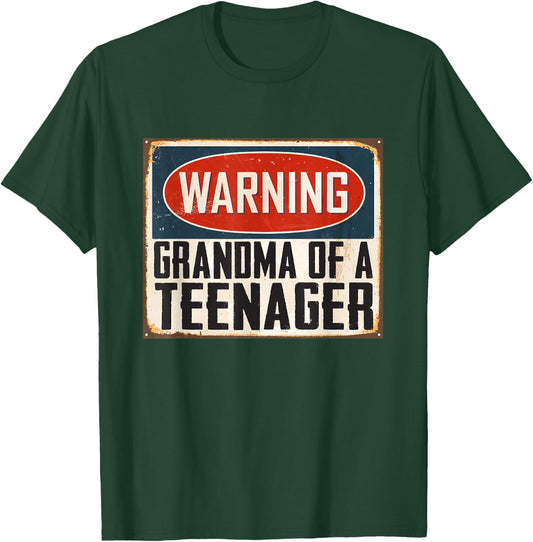 Grandma 13th Birthday Matching Official Teenager T-Shirt - T-Shirt | Forest