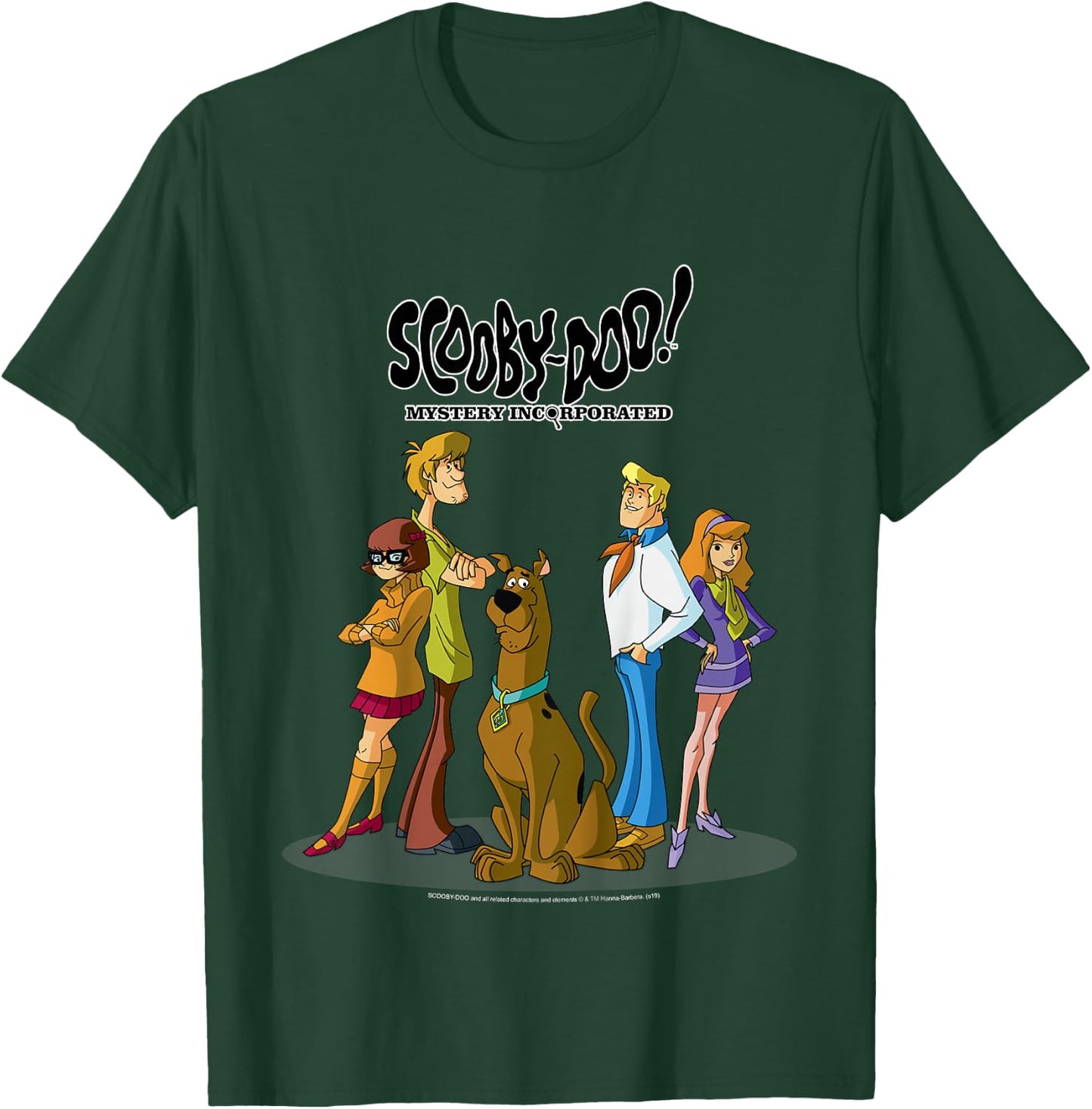 Kids Scooby-Doo Mystery Incorporated Mystery Gang Portrait T-Shirt - T-Shirt | Forest