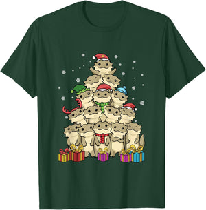Bearded Dragon Christmas Tree T-Shirt - T-Shirt | Forest