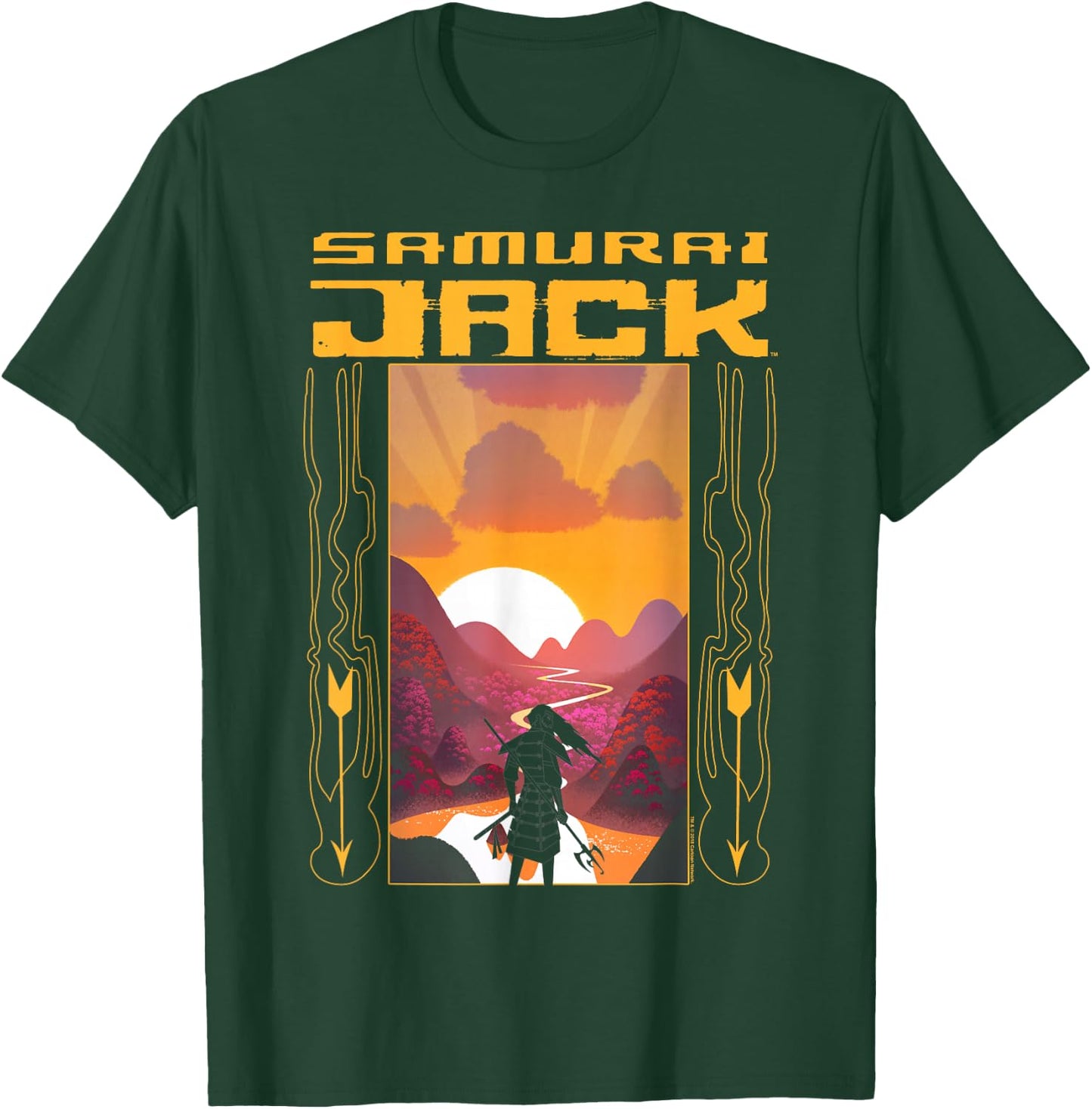 Samurai Jack Sunrise T-Shirt - T-Shirt | Forest