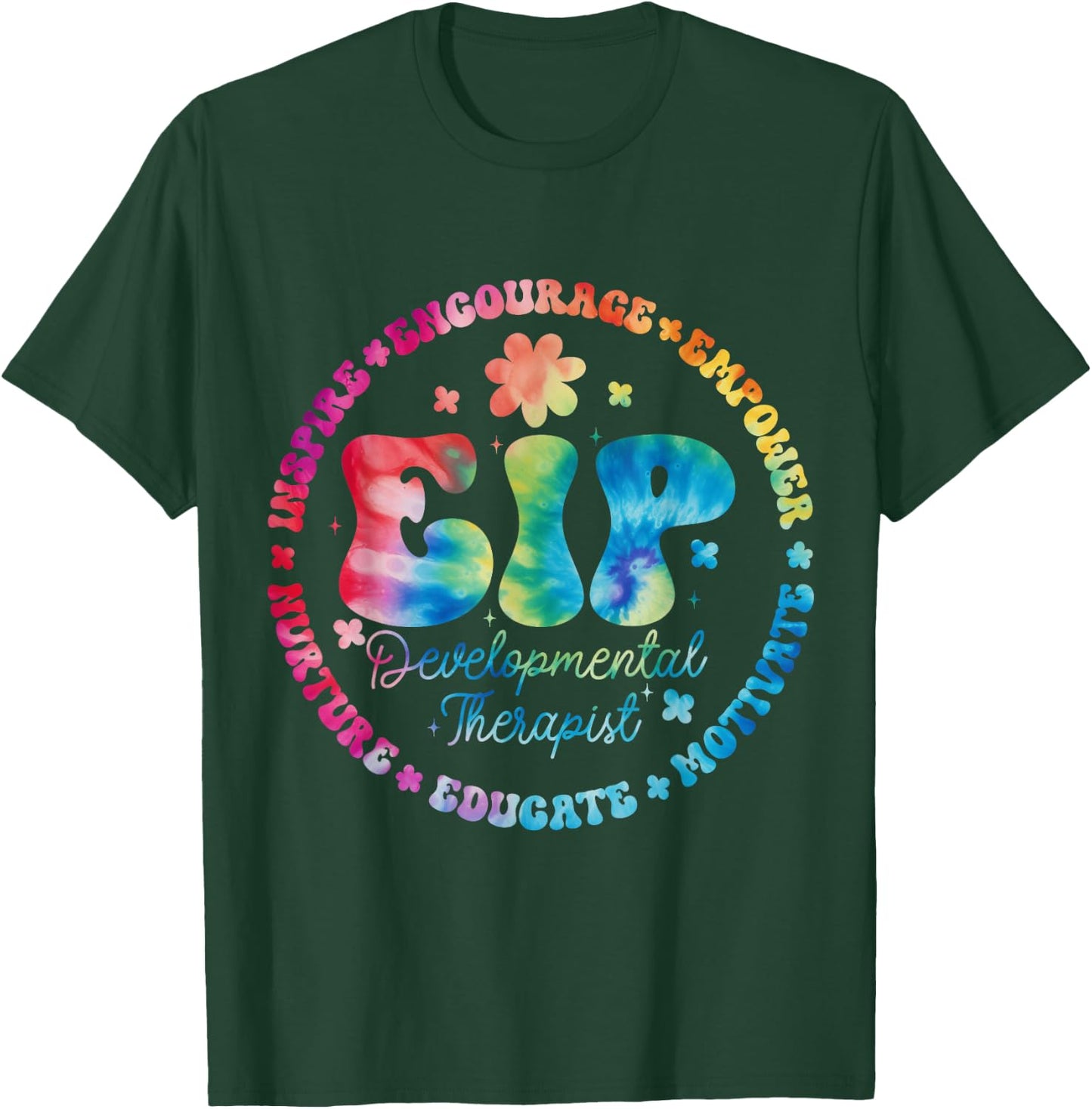 EIP Developmental Therapist Appreciation Week Back to School T-Shirt - T-Shirt | Forest