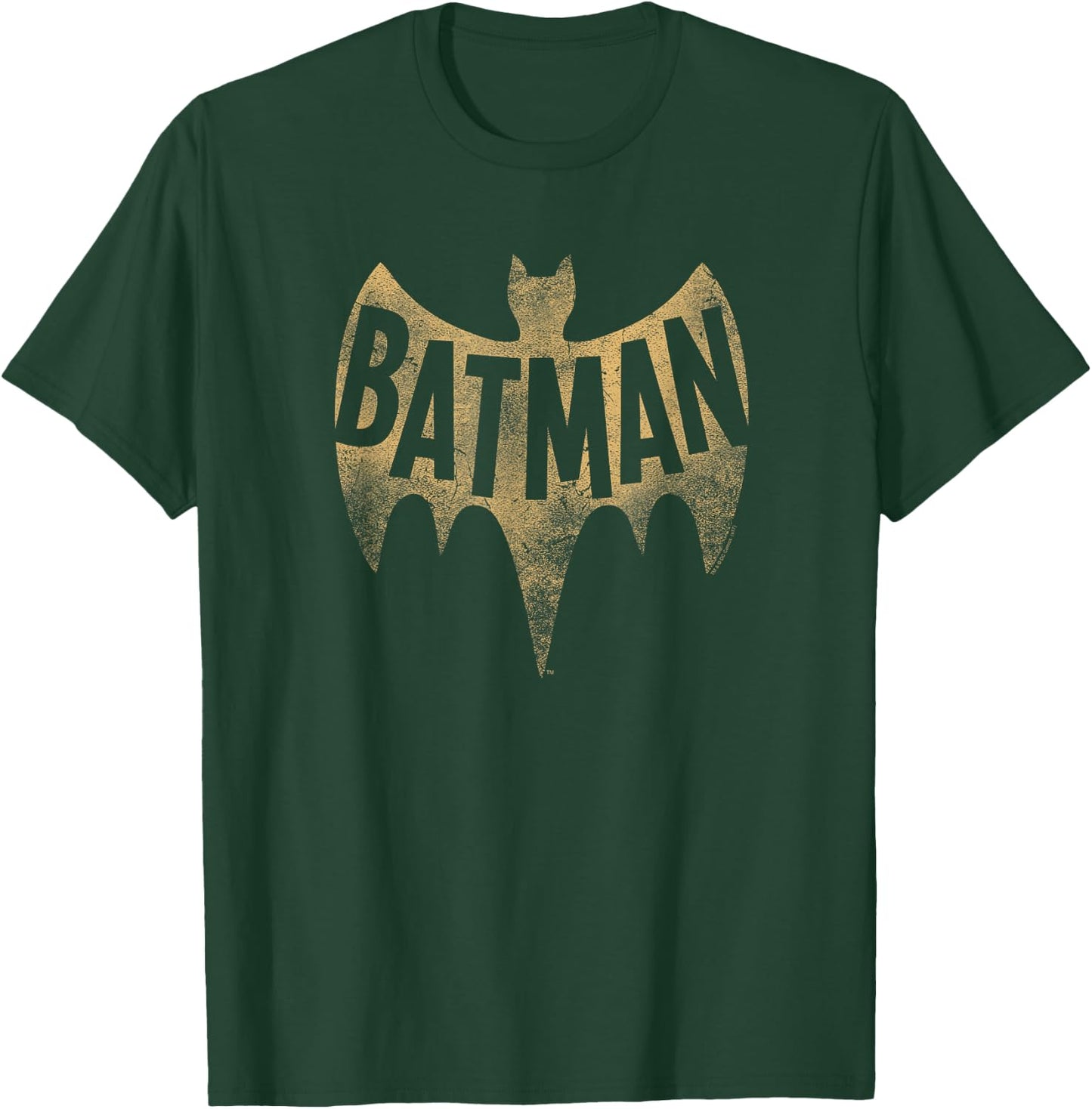 Batman Classic TV Series Vintage Logo T-Shirt - T-Shirt | Forest