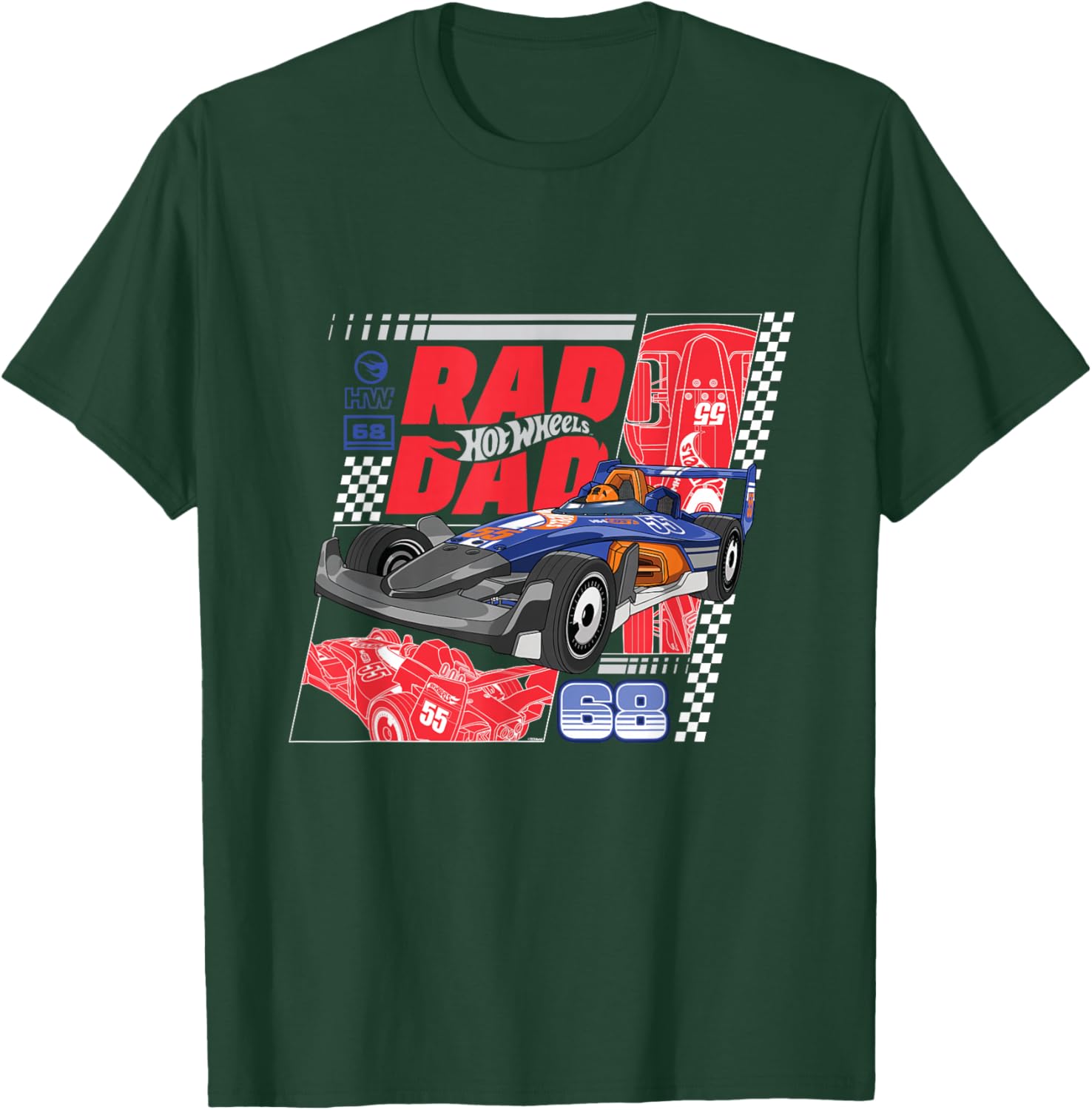 Hot Wheels Rad Dad T-Shirt - T-Shirt | Forest