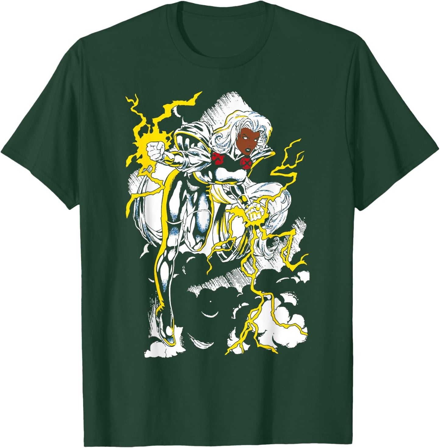 Marvel X-Men Storm Action Pose Retro Graphic T-Shirt - T-Shirt | Forest