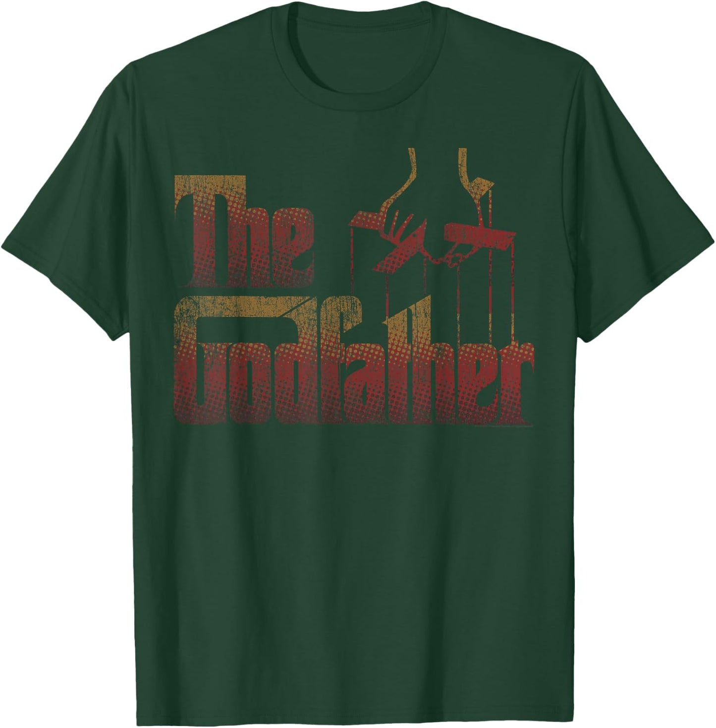 The Godfather Original Distressed Title Logo T-Shirt - T-Shirt | Forest