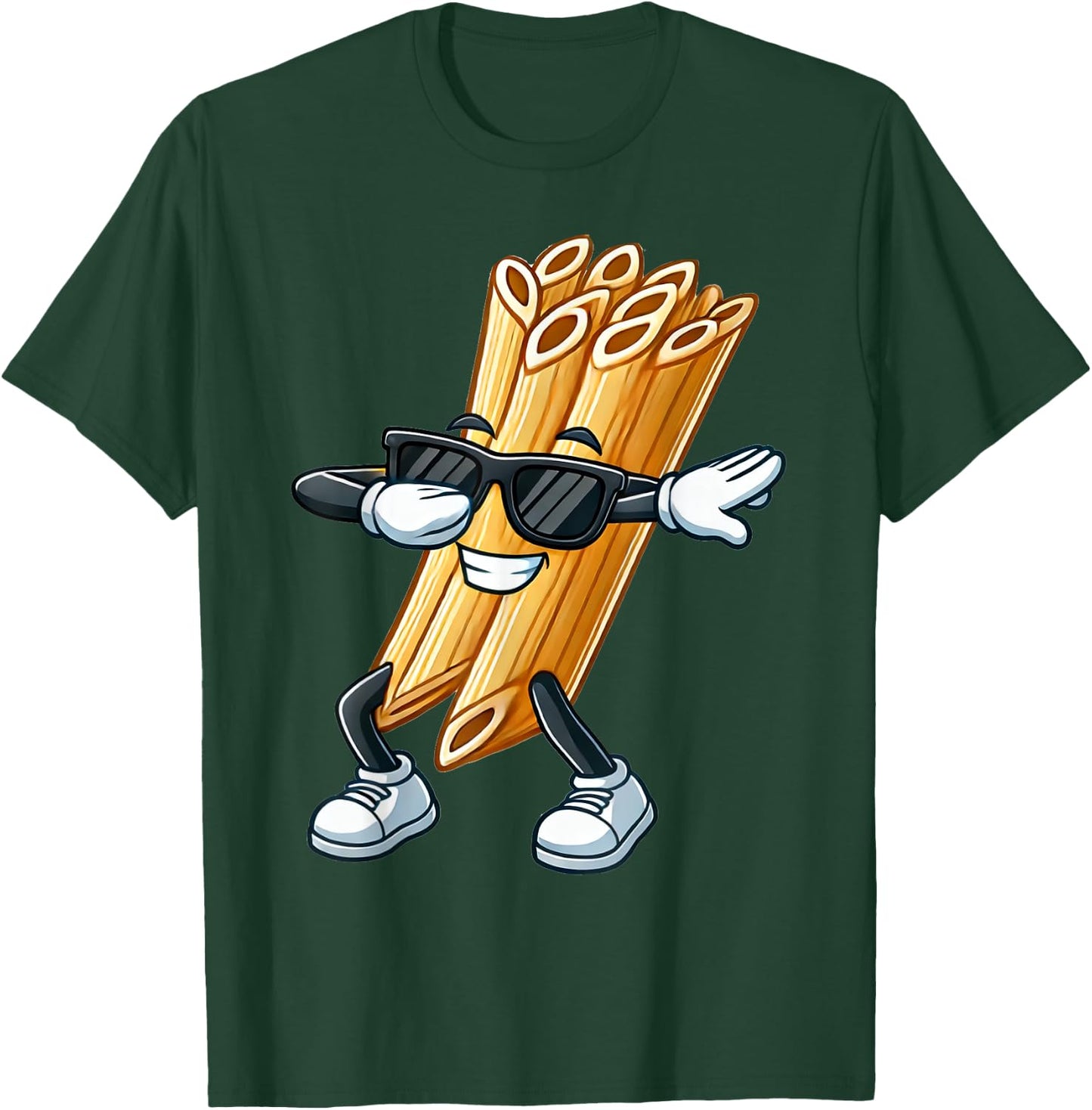 Penne Dabbing Funny Noodle Gift with Noodle Motif Penne T-Shirt - T-Shirt | Forest