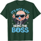 Baby Boss "It's Not Easy Being The Boss" Like A Boss Kids T-Shirt - T-Shirt | Forest