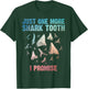 Cool Shark Teeth Art Women Megalodon Tooth Hunting T-Shirt - T-Shirt | Forest