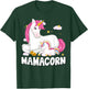 Mamacorn Shirt Unicorn New Mom Baby Mommy Mother Gift T-Shirt - T-Shirt | Forest