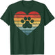 Veterinarian Vet Tech Retro Sunset Paw Print Dog Cat Lover Men Women Girls Kids T-Shirt - T-Shirt | Forest