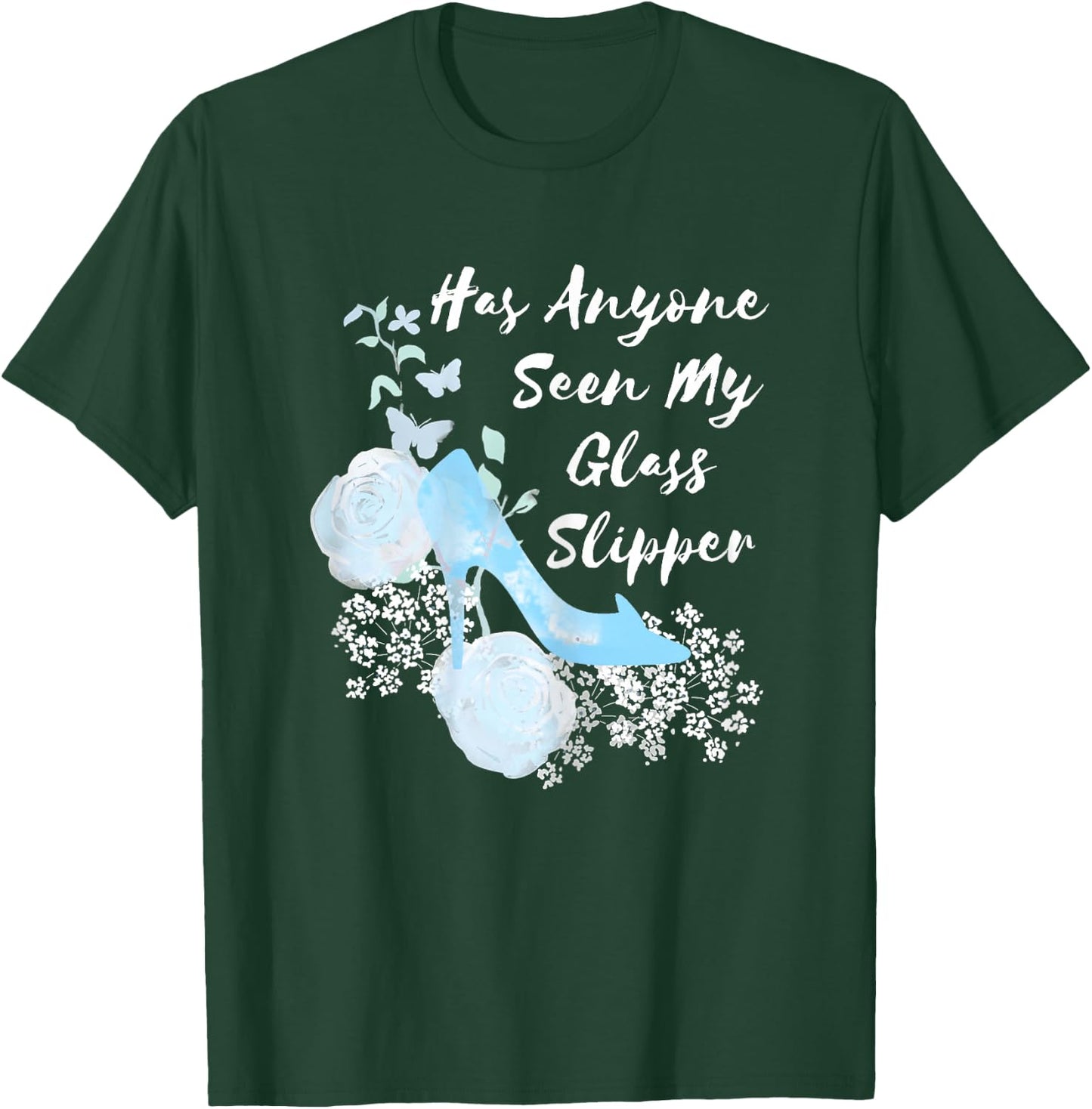Disney Cinderella Glass Slipper Graphic T-Shirt - T-Shirt | Forest